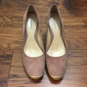 Enzo Angiolini Ealena Lt pink suede 10M
